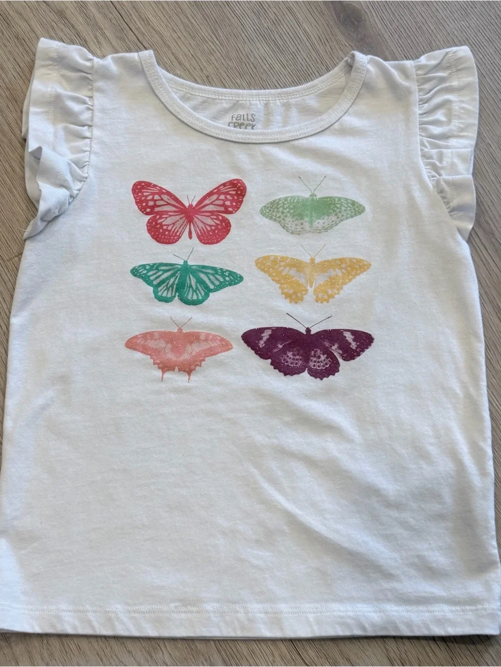 Lot of 7 Assorted Girls Graphic Tees (5)